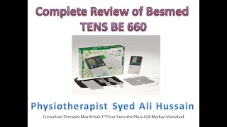 Besmed TENS BE 660 Review and Usage [upl. by Eornom]