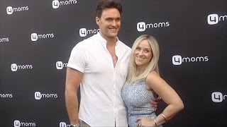 Owain Yeoman amp Gigi Yallouz 4moms SelfInstalling Car Seat Launch Black Carpet [upl. by Haliek]