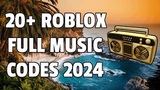 20 Roblox Full Music CodesIDs July 2024 WORKING ROBLOX ID [upl. by Nnylesor]