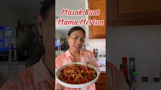 Masak tempe petai buat mama mertua😍 keluargajowoamerika dailyvlog [upl. by Aneloaup]