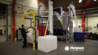 Rapid RaptorDUO shredder and granulator [upl. by Ihcekn]