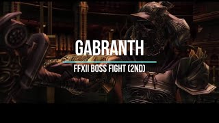 Gabranth 2nd Boss Fight [upl. by Enaed536]