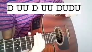 විනාඩි දෙකකින් 44 යන Guitar Strumming Pattern එකක් ඉගෙන ගමු [upl. by Nogras]