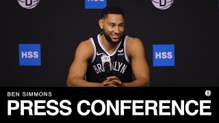 Ben Simmons Press Conference  2023 Brooklyn Nets Media Day [upl. by Alrep]