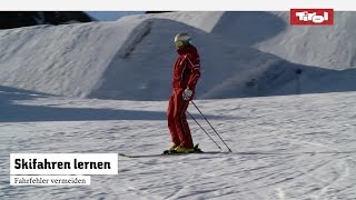 Skifahren lernen Top 4 Skifahrfehler vermeiden I Skikurs ⛷ [upl. by Pleione637]