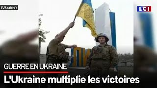 LUkraine multiplie les victoires  un tournant dans la guerre [upl. by Ayatal]