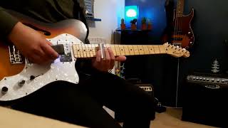 Coldplay  Atlas Electric Guitar Cover with Slide amp EBow [upl. by Anial]