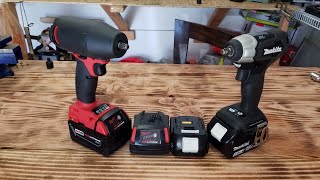 Milwaukee VS Makita 38 Impact Wrench Show down [upl. by Ahsilam707]