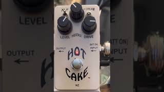 1  Crowther Audio NZ Hotcake Overdrive Boost Distortion Guitar Pedal Hot Cake [upl. by Mcwilliams]