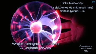 Az elektromos és mágneses mező mértékegységei – 5 Az elektromágneses rendszer A Coulombtörvény [upl. by Alrac]