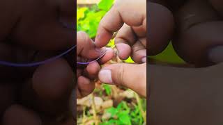 fishing Knot for swivel knot fishingknot tutorial [upl. by Awjan]