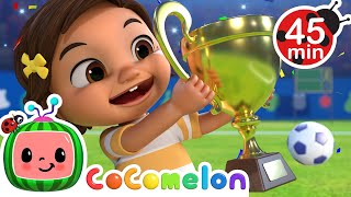 Soccer Song Football Song⚽ Playground Games for Kids  MORE CoComelon Nursery Rhymes amp Kids Songs [upl. by Lavern]