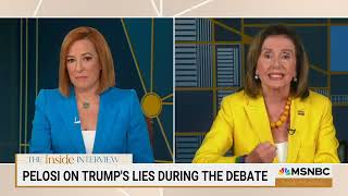 Speaker Emerita Pelosi on MSNBCs Inside with Jen Psaki [upl. by Assiar99]