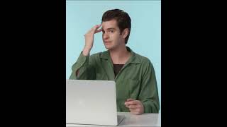 IA 6  Andrew Garfield falando português [upl. by Capwell]