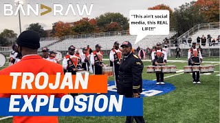 Band Raw  VSU Drumline calls out VUU 👀  What happened next 🔥 [upl. by Bolger]