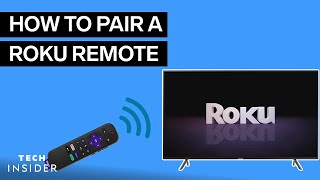 How To Pair Roku Remote  Tech Insider [upl. by Anertac]