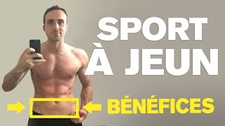 SPORT à JEUN  3 bénéfices surprenants [upl. by Ahcsas]