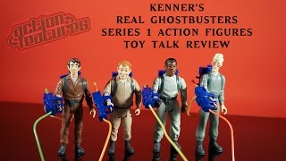 Kenner Real Ghostbusters Series 1 Toy Talk Review Peter Ray Egon Winston Action Features Figure [upl. by Eizdnil]