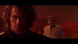 Anakin Skywalker vs Obi Wan Kenobi Part 1 [upl. by Fiorenze801]