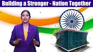 Building a Stronger Nation Together  Independenceday2024  Megha Engineering [upl. by Yrro403]