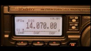 Ham Radio Deluxe talks to FT897D [upl. by Ardnikat]