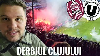 quotŞepcile roşii cântaau torțele se aprindeaauquot  Derbiul Clujului CFR  quotUquot Cluj [upl. by Marella]