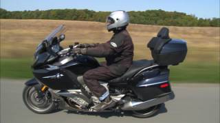 BMW K1600 GTL Motorcycle Experience Road Test 2012 [upl. by Brenden83]