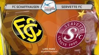 Fc Schaffhausen vs Fc Servette 010517 [upl. by Taft719]