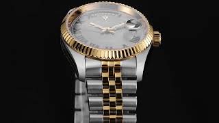 cadisen watch C8228 38MM Miyota 8285 Mechanical Sapphire Crystal Luminous Business Watch With Date [upl. by Cain]