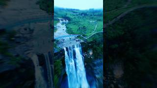 Beautiful waterfall 🥰🥰🥰 waterfall nature music [upl. by Adnalra]