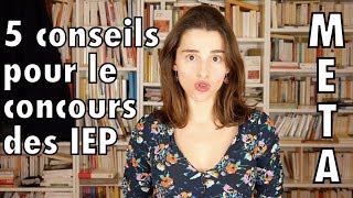 5 conseils pour le concours des IEP  METACONCOURS [upl. by Delastre859]