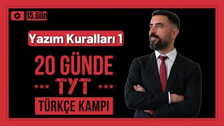 Yazım Kuralları Konu Anlatımı 1 Yazım Yanlışları 📌 20 Günde TYT TÜRKÇE Kampı 2025 PDF 15Gün [upl. by Jacklyn666]