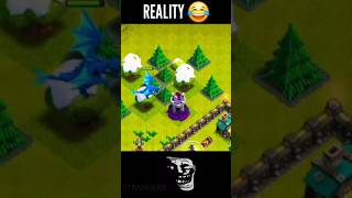 Expectations vs reality 😂 part 3 clashofclans clashfun summit007 gaming supercell viralvideo [upl. by Inanuah684]