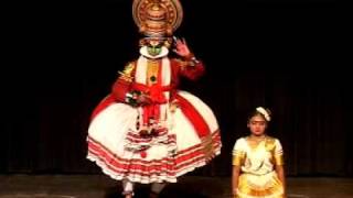 KRISHNAMOHAN  Kathakali Fusion dance  by Krishnamohan Nedumbally [upl. by Naxela683]