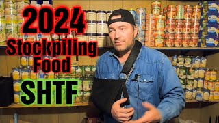 Preppers Stockpiling Food 2024 SHTF [upl. by Burnie779]