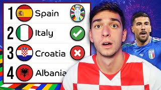 REACTING TO MY EURO 2024 PREDICTIONS [upl. by Enoed]