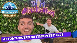 Alton Towers  What’s New At Oktoberfest 2023 [upl. by Shannon508]