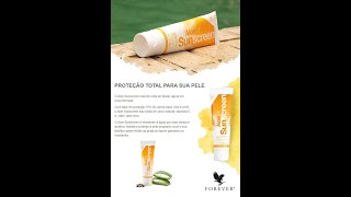 Novo Aloe Sunscreen cod617 l Protetor Solar l Forever Living l De Aloe Vera l Babosa [upl. by Delorenzo]