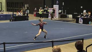 Katie Andrews Regionals Floor  USAG Nationals Qualifier [upl. by Moazami980]