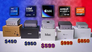 M4 Mac Mini vs Intel and AMD Flagships – Its Not Even Close [upl. by Leidgam905]