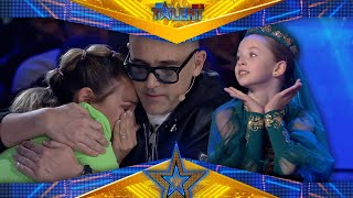 Esta niña UCRANIANA refugiada gana bailando el PASE DE ORO  Audiciones 3  Got Talent España 2022 [upl. by Rooker173]