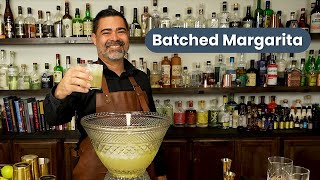 The Best Batched Margarita Recipe for Parties [upl. by Lauri]