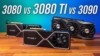 RTX 3080 vs 3080 Ti vs 3090  17 Game Comparison [upl. by Tymothy]