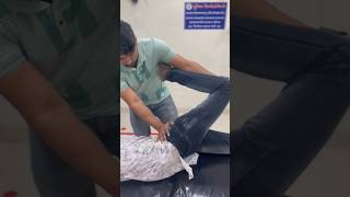 Chiropractic Treatment by drsanjitpakharechiropractor chiropractic physiotherapy shorts [upl. by Buschi964]