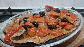 Fettine di girello carne alla pizzaiola [upl. by Lema138]