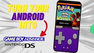 GAME BOY and NINTENDO DS games on Android with SKINS  GBA amp NDS emulators [upl. by Sorci]