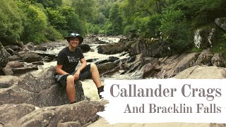 Scotland Day Walks  Callander Crags and Bracklinn Falls plus epic dog rescue [upl. by Atiekan501]