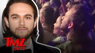 Zedd amp Olivia Culpo Got Very Flirty During the First Weekend at Coachella  TMZ TV [upl. by Geordie]