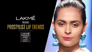 Lakme Prostylist Lip Trend Blush Gradient Lips [upl. by Seidule733]