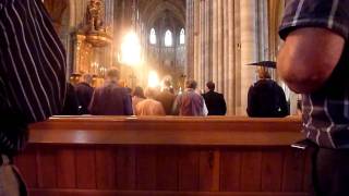 Vespers in Uppsala cathedral 1  Processional hymn and Angelus [upl. by Willy]